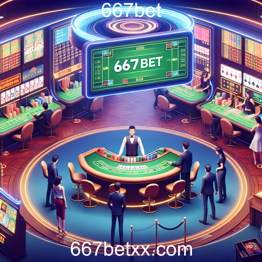 Descubra a Experiência de Jogo Ao Vivo na 667bet